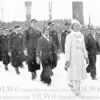 1936 год, Гармиш-Партенкирхен, IV зимние Олимпийские Игры, церемония открытия: делегация Норвегии