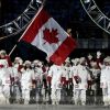 2006 год, Турин, XX зимние Олимпийские Игры, церемония открытия: делегация Канады