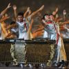 2008 год, Пекин, XXIX Олимпийские Игры, церемония открытия. (FABRICE COFFRINI/AFP/Getty Images)