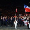 Лондон 2012, церемония открытия, парад команд: Чили