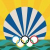 Официальный постер (плакат) Олимпийских игр 2016 года в Рио-де-Жанейро