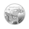 Пхёнчхан 2018: олимпийские монеты. Серебряная монета из серии зимних видов спорта. Корея / Номинал: 5,000 вон / Год выпуска: 2016 / Серебро 99.9% / Вес: 15.55 г / Размер: 33 мм / Тираж: 200 000 шт (все восемь видов).