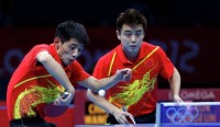 Мужская сборная Китая по настольному теннису завоевала золото ОИ