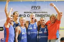 Российские волейболисты-пляжники завовеали еще две лицензии на Олимпиаду-2016 в Рио