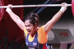 Тяжелоатлетка Танасан из Таиланда завоевала золото Олимпиады-2016 в весовой категории до 48 кг
