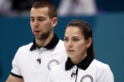 Керлингисты Брызгалова и Крушельницкий одержали третью победу в турнире смешанных пар на Олимпиаде-2018