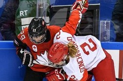 Российские хоккеистки уступили канадкам в стартовом матче на Олимпиаде в Пхёнчхане