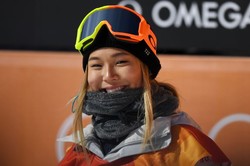 Американская сноубордистка Ким выиграла золото Олимпиады-2018 в хаф-пайпе
