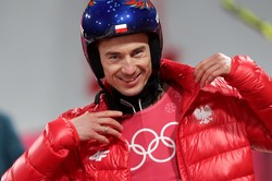 Польский прыгун с трамплина Камил Стох — трёхкратный олимпийский чемпион