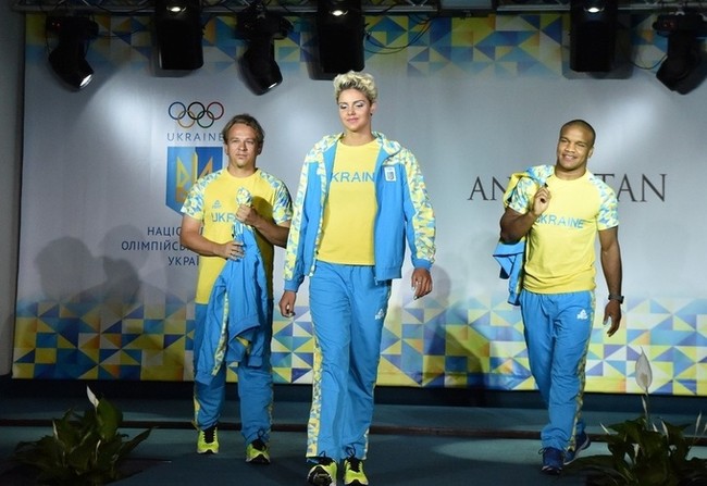 Форма олимпийской сборной Украины на Игры-2016 в Рио-де-Жанейро