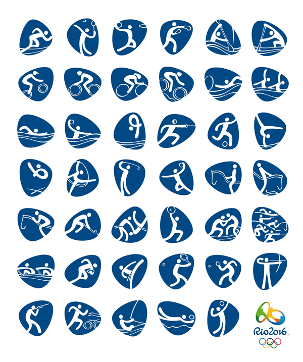 Пиктограммы Рио 2016