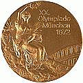 Олимпийская медаль Мюнхен 1972
