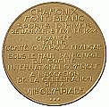 Олимпийская медаль Шамони 1924