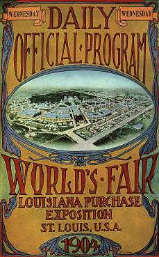 Олимпийский постер, плакат Сент Луис 1904