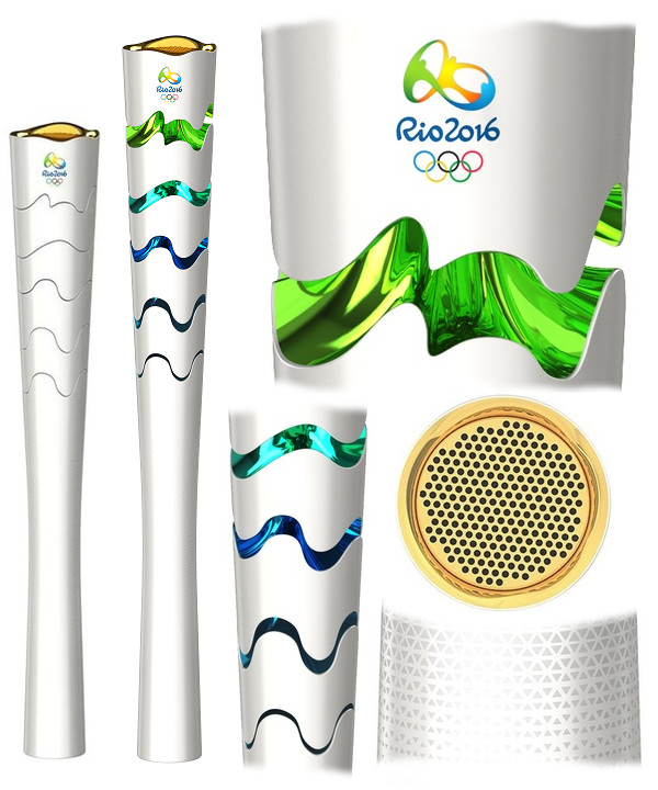 2016 Рио-де-Жанейро. Олимпийский факел