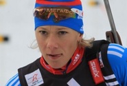 Ольга Зайцева - серебряный призёр в спринтерской гонке на этапе Кубка Мира по биатлону в Контиолахти