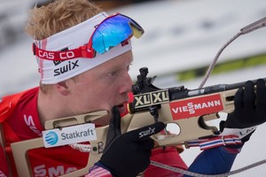 Норвежец Йоханнес Бё — победитель спринта на этапе в Рупольдинге, Антон Шипулин — четвёртый