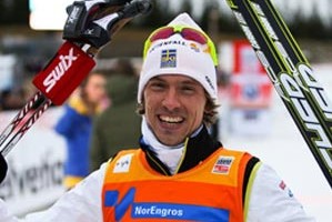 Швед Олссон выиграл 15 км гонку на Чемпионате мира в Фалуне
