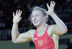 Валерия Лазинская завоевала золото в женской борьбе на Европейских играх