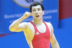 Борец Виктор Лебедев — чемпион Европейских игр в весовой категории до 57 кг