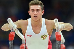 Давид Белявский – серебряный призёр Европейских игр в упражнениях на брусьях