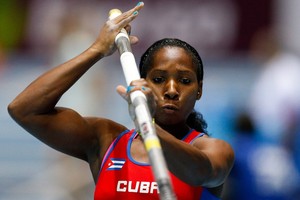 Кубинка Ярислей Сильва – чемпионка мира в прыжках с шестом