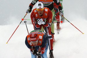 Норвежцы выиграли мужскую эстафету на этапе Кубка мира в Лиллехаммере, россияне — четвёртые