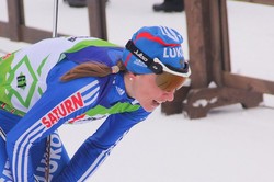Ольга Рочева — чемпионка России в лыжной гонке на 10 км классикой