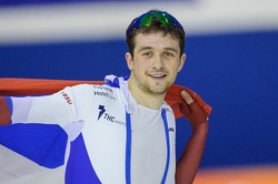 Конькобежец Денис Юсков — второй на дистанции 1500 м на этапе Кубка мира в Харбине