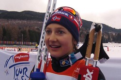 Норвежка Остберг выиграла гонку на 15 км на этапе Кубка мира в Давосе, Чекалева — пятая