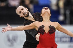 Ксения Столбова и Фёдор Климов выиграли короткую программу на чемпионате России в Санкт-Петербурге