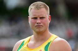 Литовский легкоатлет Гуджиус — чемпион мира в метании диска
