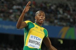 Южноафриканский легкоатлет Манионга — чемпион мира в прыжках в длину, Меньков — четвёртый