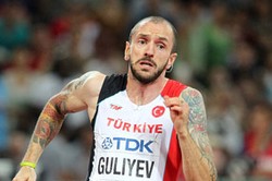 Выступайющий за Турцию бывший азербайджанец Гулиев — чемпион мира в беге на 200 метров