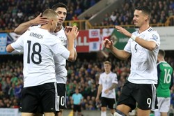 Сборные Германии и Англии досрочно обеспечили себе участие в чемпионате мира 2018 по футболу