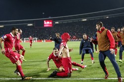 Сборные Сербии и Исландии пробились в финальную часть ЧМ-2018 по футболу