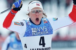 Норвежка Фалла — победительница спринта на этапе Кубка мира в Драммене, Непряева — 4-ая
