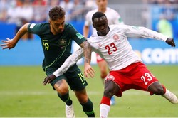 Дания и Австралия разошлись ничьёй в матче группового этапа чемпионата мира 2018 по футболу