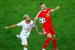 Сборная Швейцарии обыграла команду Сербии в матче группового этапа ЧМ-2018 по футболу