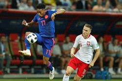 Сборная Польши потеряла шансы на выход в плей-офф ЧМ-2018 после разгрома от Колумбии