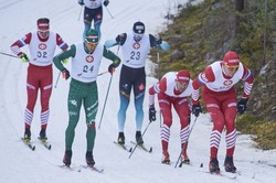 Александр Большунов и Наталья Непряева выиграли спринтерские гонки в финском Рованиеми
