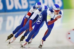 Российские конькобежки завоевали бронзу в гонке преследования на II этапе КМ в Томакомае