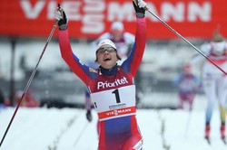Норвежка Фалла — чемпионка мира в спринте свободным стилем, Непряева — лучшая среди россиянок