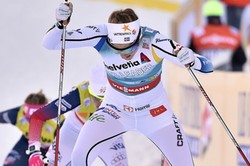 Шведка Стина Нильссон — победительница спринта на этапе Кубка мира в канадском Квебеке