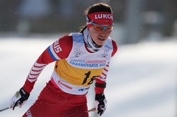 Лыжница Алиса Жамбалова — чемпионка России в масс-старте на 30 км классическим стилем