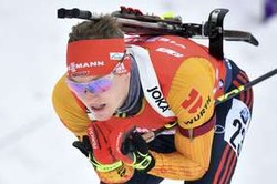 Немецкий биатлонист Долль выиграл спринт на этапе Кубка мира в Анси, Логинов — 11-ый