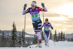 Норвежские лыжницы победили в эстафете 4х5 км на этапе Кубка мира в Ульрисехамне, россиянки — четвёртые