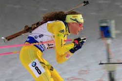 Шведка Эберг выиграла индивидуальную гонку на чемпионате Европы, Сливко — шестая