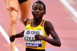 Угандийка Халима Накайи завоевала золото чемпионата мира в беге на 800 метров