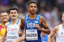 Американец Донаван Бразьер — чемпион мира в беге на 800 метров